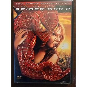 Spider-Man 2 (DVD 2004, 2-Disc Set, Special Edition, Fullscreen), Good Condition